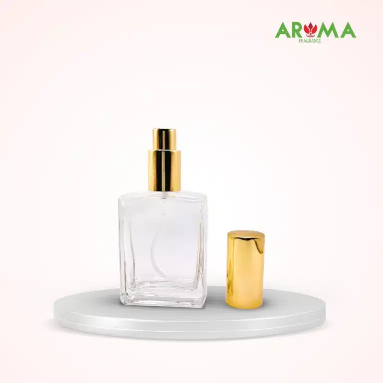 B10 2oz Rectangle Shape gold Spry Bottles Rectangle Shape gold Spry Bottles