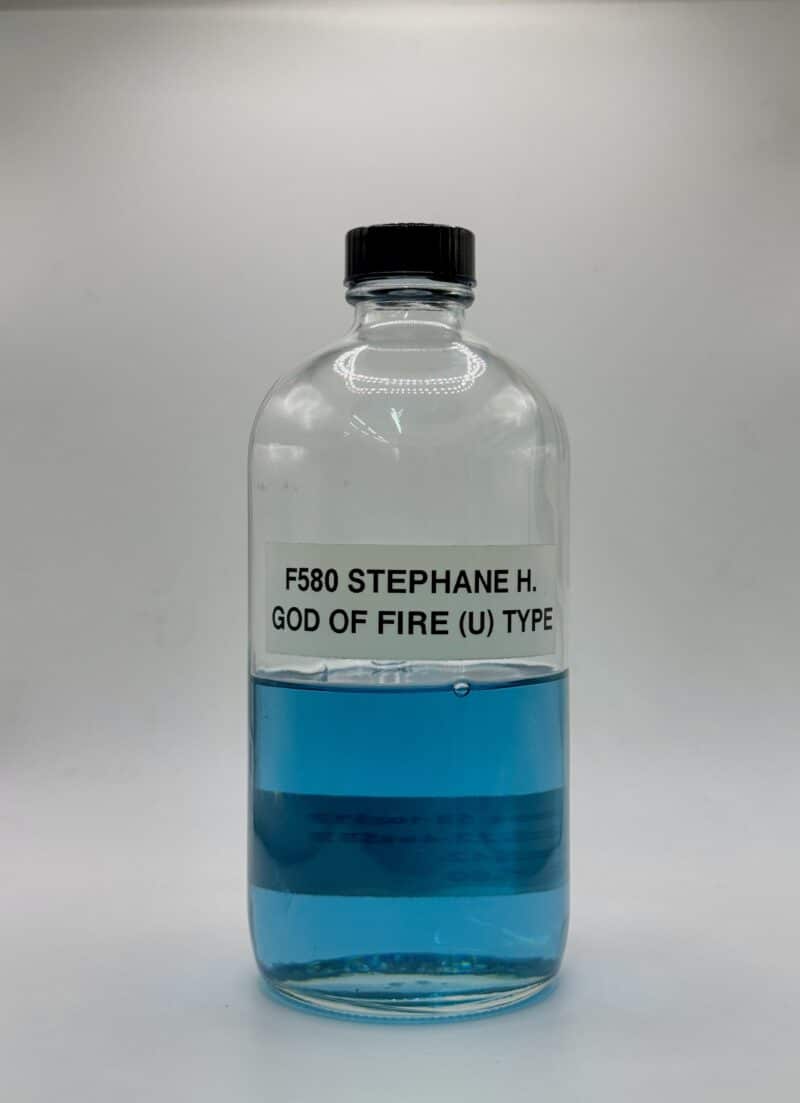 F580 STEPHANE H. GOD OF FIRE (U) TYPE